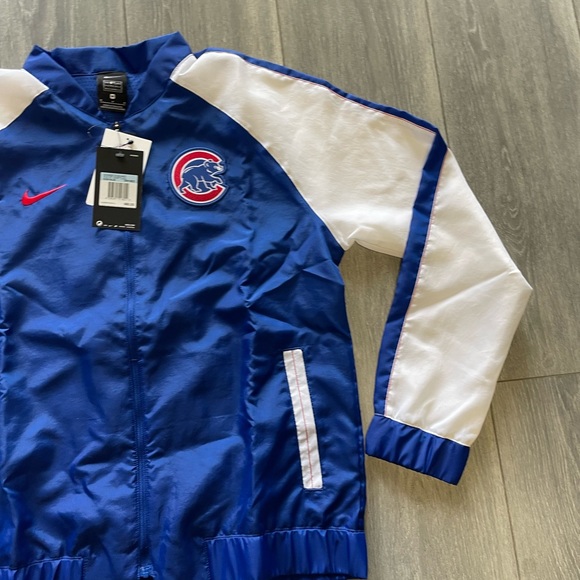 Nike Jackets \u0026 Coats | Nike Womens Chicago Cubs MLB Baseball Jacket | Color: Blue/Purple | Size: L | Belleresell's Closet